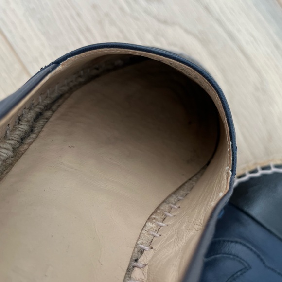 Chanel Lambskin Leather Espadrilles Size 39 - Picture 12 of 16